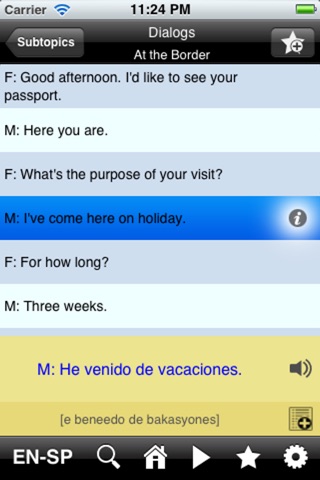 EasyTalk Learn Spanish Free screenshot 2