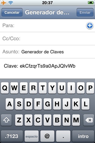 Generador de Claves screenshot 2