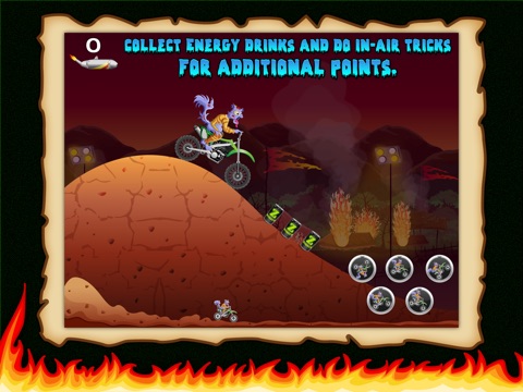Xtreme Zombie Squirrel Motocross Games - The Ultimate Mad Skills Moto Bike Race of Hardcore Rodents screenshot 2