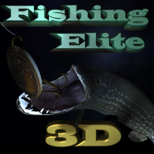 fishing elite 3D icon