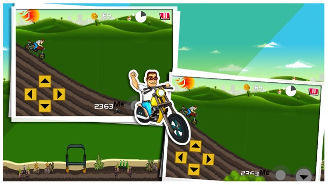 Agent Rax Extreme Bike Race - Hill Trail Dash Free Game(圖2)-速報App