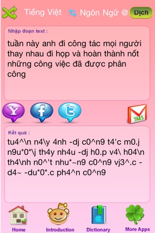 Ngôn ngữ @ ( Từ Điển Ngôn Ngữ Xì-Tin ) screenshot 2