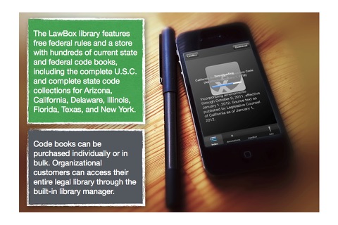 LawBox 2013 - Mobile Law Library screenshot 2