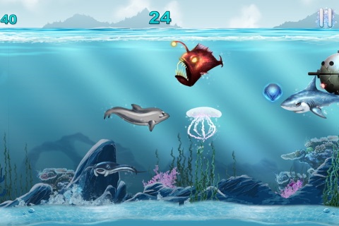 Dolphin Dodo - Free Fish Game screenshot 4