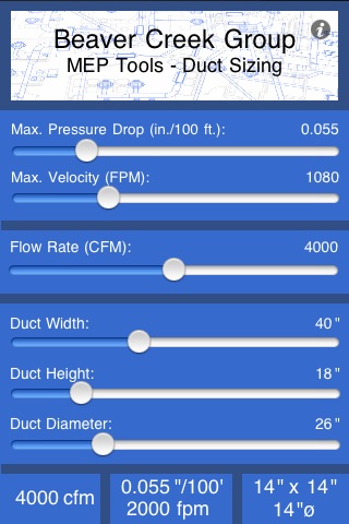 MEP Tools - Duct Sizing