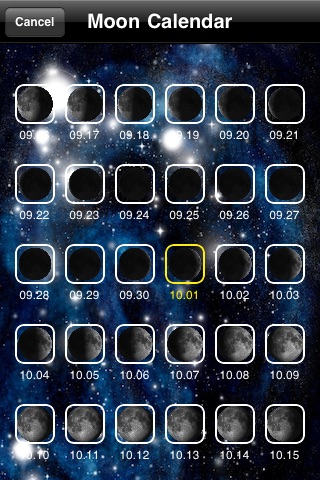 ムーンカレンダー+サンライズサンセット(M... screenshot1