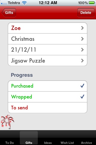 My Gift Tracker screenshot 3