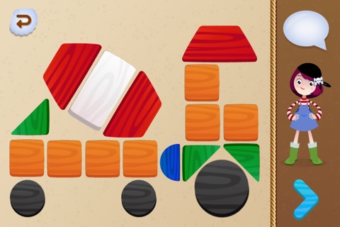 Shapes & Puzzles by Pirate Trio screenshot 3