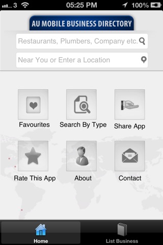 AU Mobile Business Directory screenshot 2