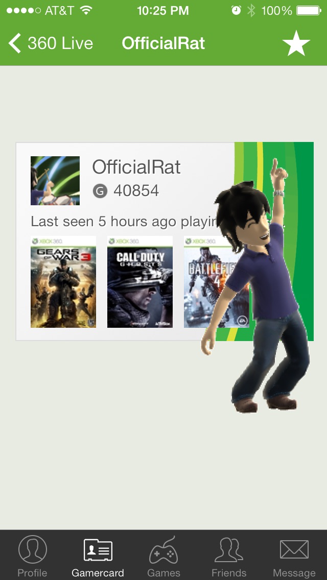 360 Live - Xbox Live Client Screenshot 2