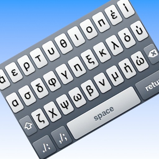 Greek Keyboard Deluxe icon
