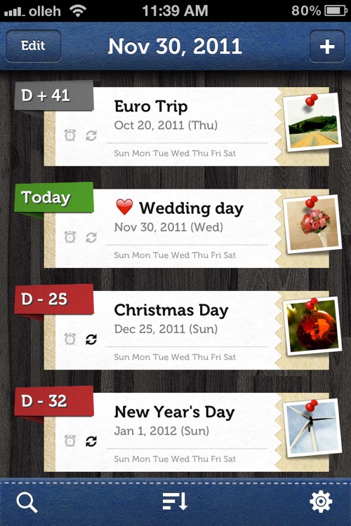Awesome Days - Event Countdown