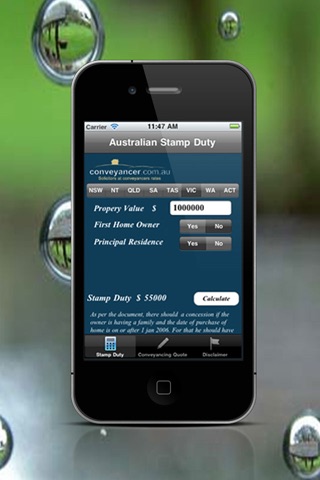 Stamp Duty and Conveyancing Fee Calculator screenshot 2