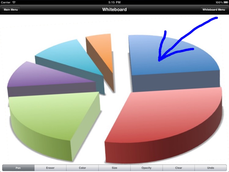 Wireless Whiteboard for iPad