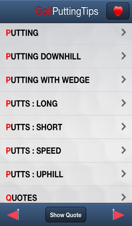 Golf Putting Tips Free screenshot-3