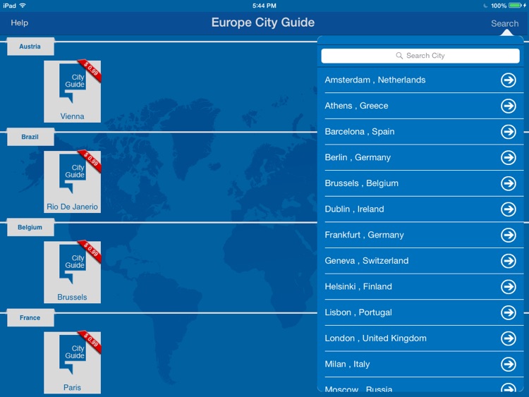 Europe City Guide