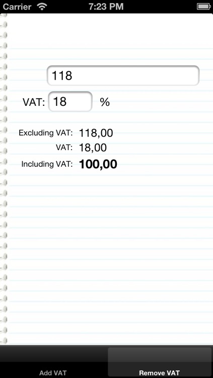 VAT TAX Calculator screenshot-3