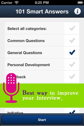 101 Smart English Interview Answers Lite screenshot 3