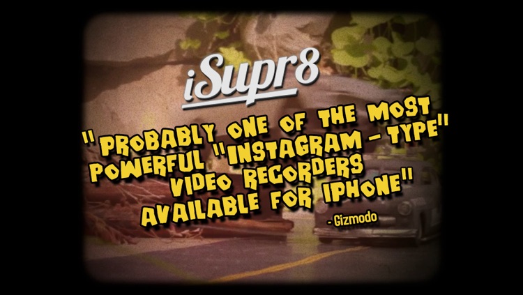 iSupr8 - Super 8mm HD Vintage Video Camera