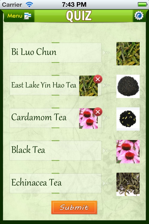 Tea Catalog