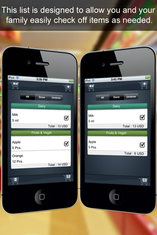 Easy Supermarket Checklist Lite screenshot 2