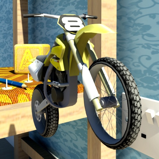 Toy Stunt Bike Icon
