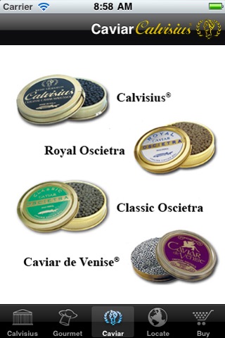 Calvisius Caviar screenshot 3