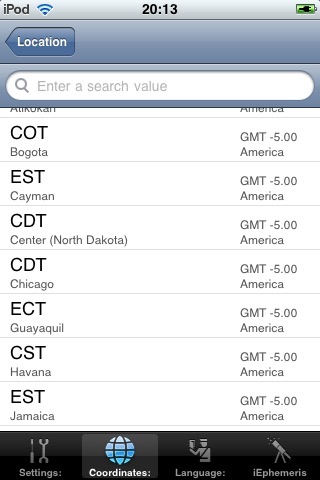 iEphemeris Lite screenshot-4