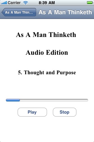 As A Man Thinketh - Audio Edition screenshot 4