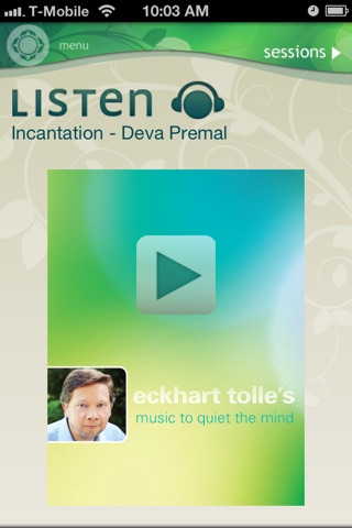 Eckhart Tolle's Music to Quiet the Mind screenshot 2