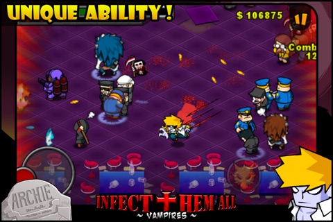 Infect Them All : Vampires lite screenshot 2