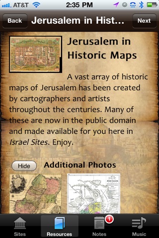 Israel Sites screenshot 4