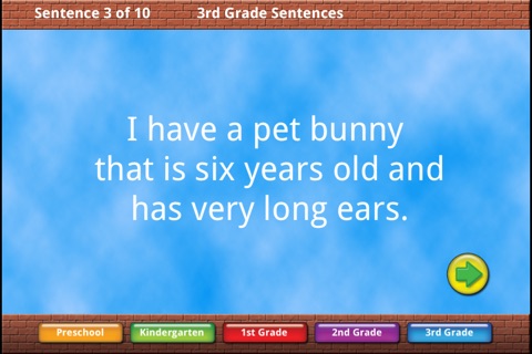 Sight Words Sentences screenshot 3
