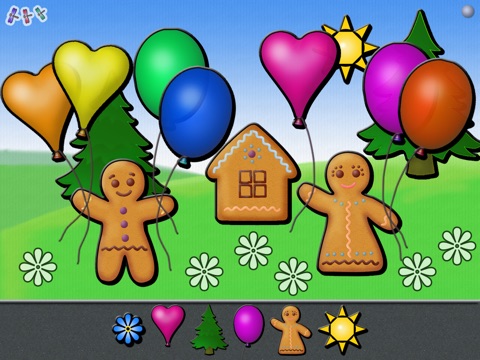Animated Summer Shape Puzzles for Kids screenshot 2