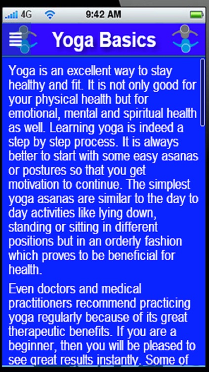 Yoga Basics:Learn the Basics of Yoga for a Healthy Body Mine and Spirit+ screenshot-4
