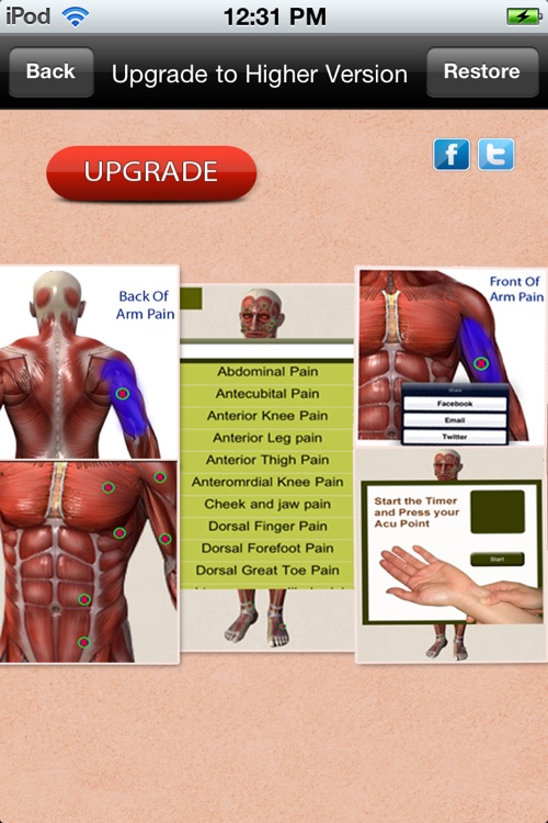 Muscle Trigger Points - Visually Interactive screenshot-3