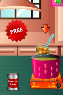 Game screenshot The free Cooking & Baking Game for Kids: Donut & Plum Cake Recipe mod apk