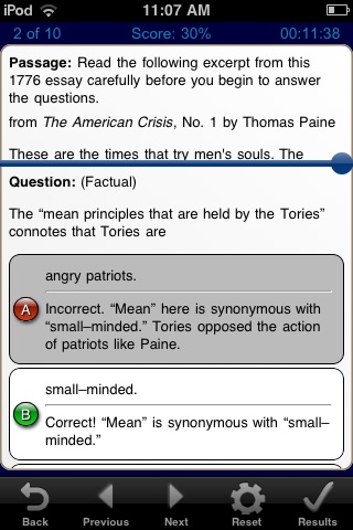 meStudying: AP English Language and Composition screenshot 3