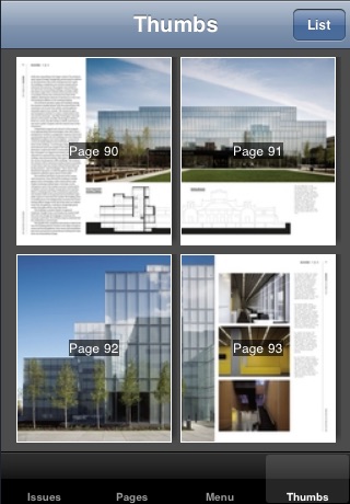 Architect Magazine Mobile Reader screenshot 4