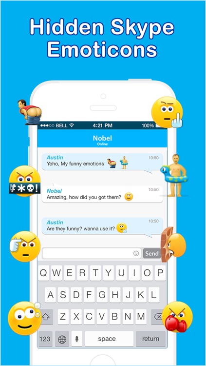 Hidden Emoticons & Top Secret Smileys for Skype