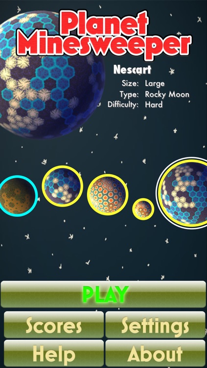 Planet Minesweeper - 3D Mines on a Hex Sphere screenshot-4