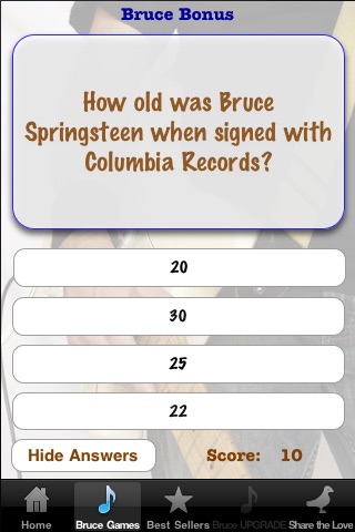 Bruce Springsteen Games screenshot 4