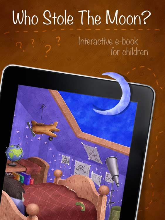 Who Stole The Moon? - Interactive e-book for children