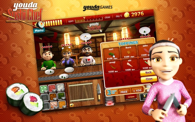 Youda Sushi Chef(圖5)-速報App