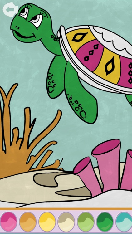 Turtle's Day at the Beach - Interactive Storybook for Kids
