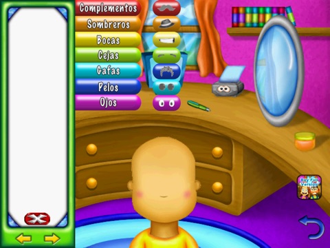 Funny Faces in Spanish HD Lite screenshot 2