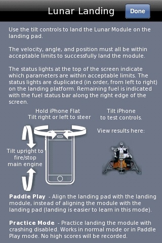 Lunar Landing screenshot 2