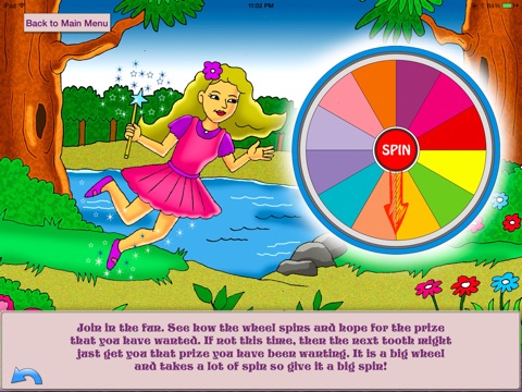 Tooth Fairy Spin and Win Game screenshot 4