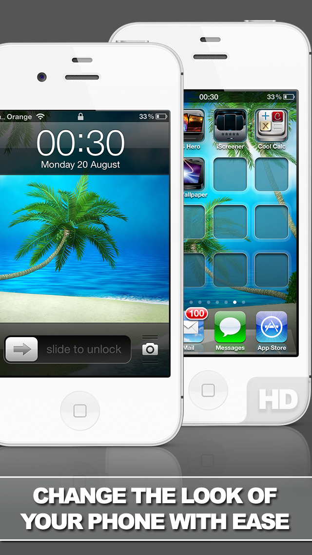 iScreener Free - Themes and Wallpaper to change the look of Your Phone Screensのおすすめ画像1