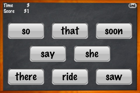 Sight Words For Kindergarten - SPEED QUIZ screenshot 4